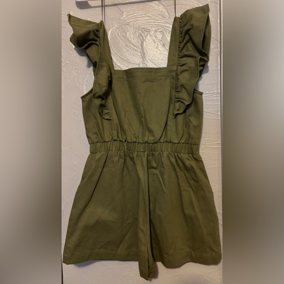 Baltic Born Sage Green Ruffle Jumpsuit - Picture 6 of 8
